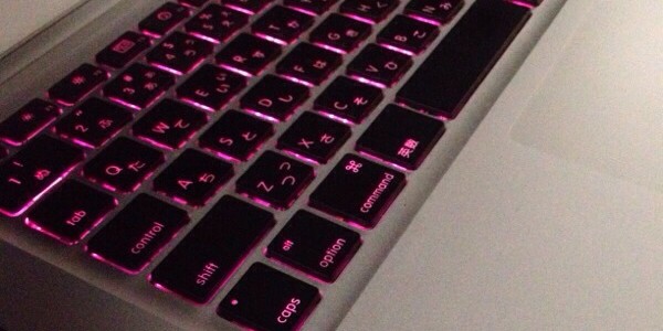 ◆Macbook Air　キーボードバックライトカスタム -2014 8/28-