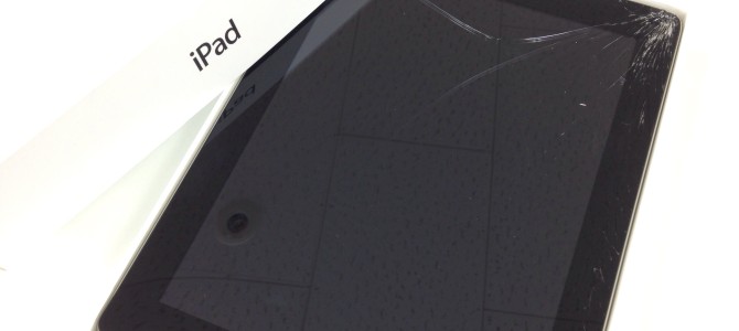 ◆西脇市より郵送修理 iPad4 ガラス割れ -2014 9/3-