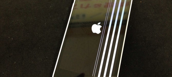 ◆加古川市よりiPhone5c 液晶表示・タッチ操作不良 -2014 9/12-