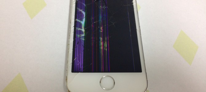 ◆加古郡播磨町よりiPhone5s ガラス割れ -2014 10/19-