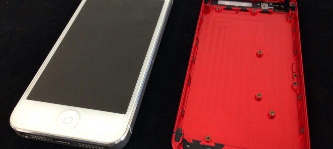 ◆ iPhone5 カスタムバックパネル&5s風カスタムホームボタン -2014 12/16-