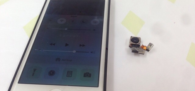 ◆加古郡よりiPhone5 アウトカメラ修理 -2014 12/18-