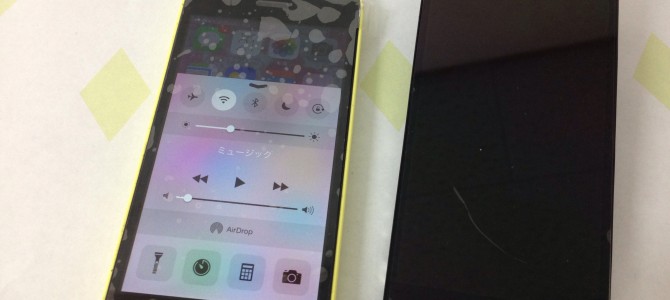 ◆明石市よりiPhone5c 液晶不良 -2014 12/21-