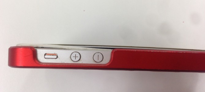 ◆西脇市よりiPhone5 バッテリー交換 -2015 1/4-