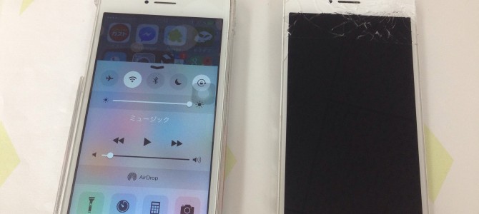 ◆加古川市よりiPhone5s ガラス割れ -2015 1/2-