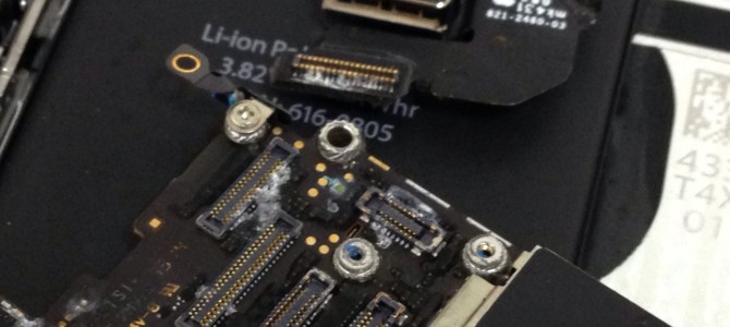 ◆加古川市よりiPhone6 水没 -2015 1/16-