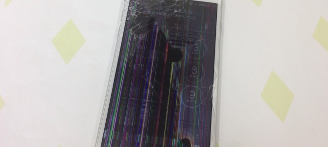 ◆加古川市よりiPhone6 ガラス割れ -2015 1/18-