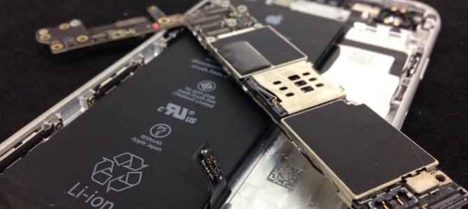 ◆加古郡よりiPhone6 水没 -2015 1/5-