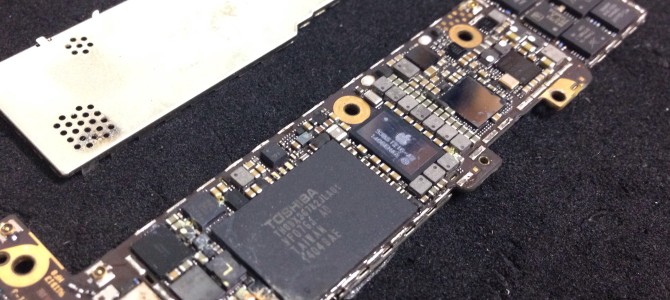 ◆加古川市よりiPhone5s 水没 -2015 2/11-