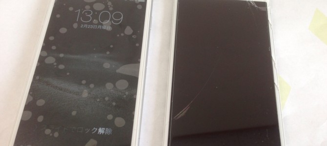 ◆高砂市よりiPhone6 ガラス割れ -2015 2/23-