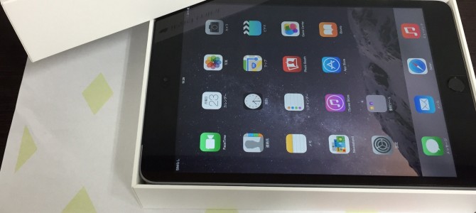 ◆加古川市よりiPad mini3 買取 -2015 2/23-