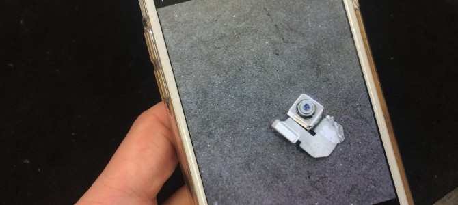 ◆明石市よりiPhone6 アウトカメラ修理 -2015 3/28-