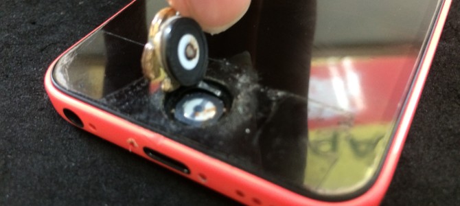 ◆加古川市よりiPhone5c ホームボタン交換 -2015 3/18-