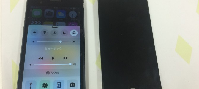 ◆加古川市よりiPhone5 液晶不良 -2015 4/7-