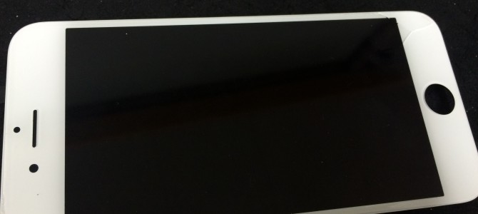 ◆加古川市よりiPhone6 ガラス割れ -2015 5/19-