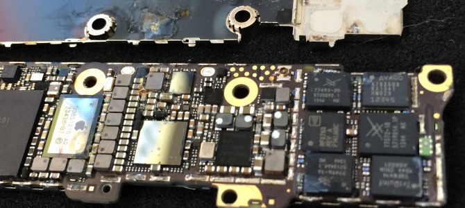 ◆三木市よりiPhone5s 水没 -2015 5/3-