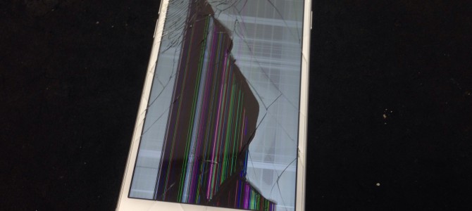 ◆姫路市よりiPhone6 ガラス割れ -2015 5/4-