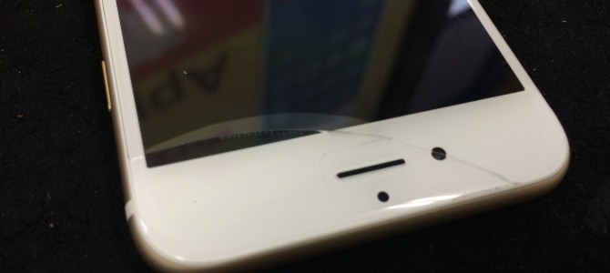 ◆加古川市よりiPhone6 ガラス割れ -2015 5/16-