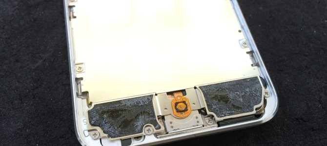 ◆姫路市よりiPod touch 5世代 ホームボタン陥没 -2015 6/23-