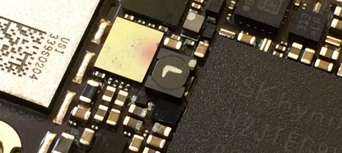 ◆加古川市よりiPhone5c 水没 -2015 8/15-