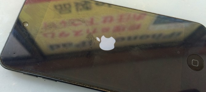 ◆明石市よりiPod Touch5世代 起動不良 -2015 8/19-