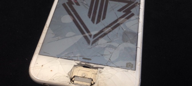 ◆高砂市よりiPhone6 ホームボタン修理 -2015 8/6-