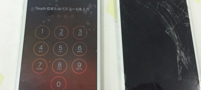 ◆加古郡稲美町よりiPhone6 plus ガラス割れ -2015 9/23-