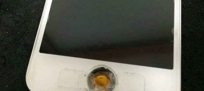 ◆高砂市よりiPhone5 ホームボタン交換 -2015 9/30-