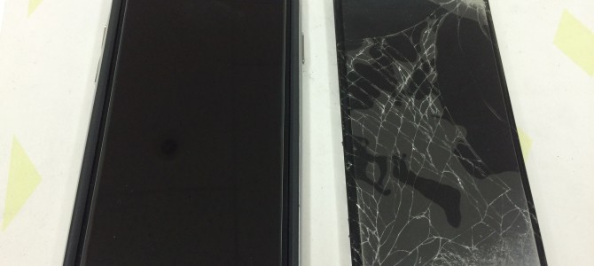 ◆加古川市よりiPhone6 ガラス割れ＆液晶不良修理 -2015 9/19-