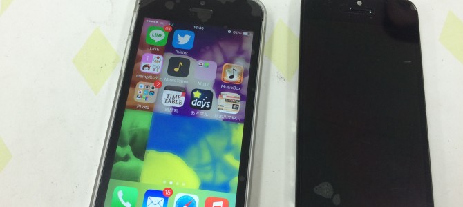 ◆加古川市よりiPhone5s タッチ操作不良 -2015 10/6-