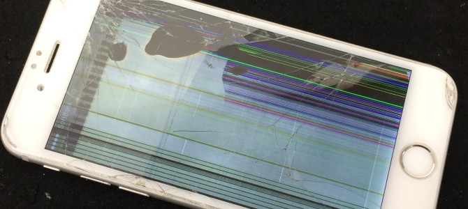◆加古川市よりiPhone6 ガラス割れ修理 -2015 11/14-