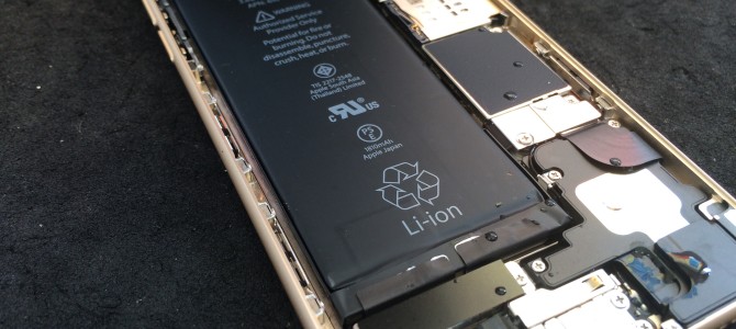 ◆加古川市よりiPhone6 水没 -2015 11/15-