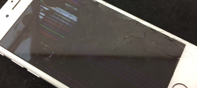 ◆加西市よりiPhone6 ガラス割れ＆液晶不良修理 -2015 12/6-