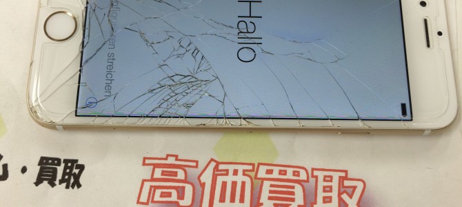 ◆加古川市よりiPhone6 画面割れ品買取 -2016 1/4-