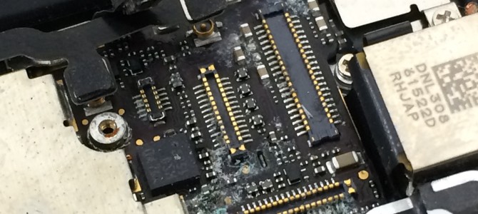 ◆加古川市よりiPhone5 水没 -2016 3/22-