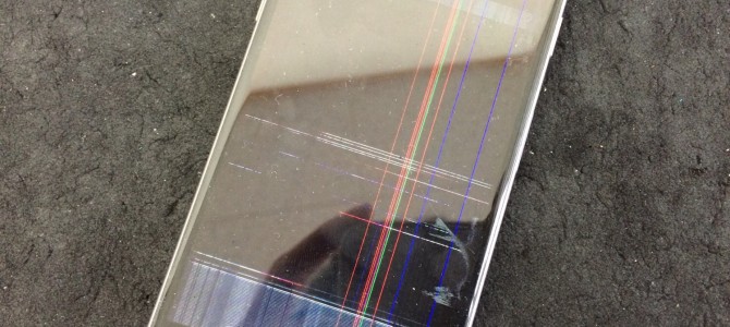 ◆西宮市よりiPhone6s 液晶不良修理 -2016 3/31-