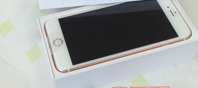 ◆明石市魚住町よりiPhone6s Plus 新品未使用 買取 -2016 3/21-
