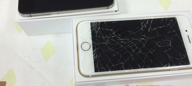 ◆加古川市よりiPhone6＆4s 画面破損品 買取 -2016 4/4-