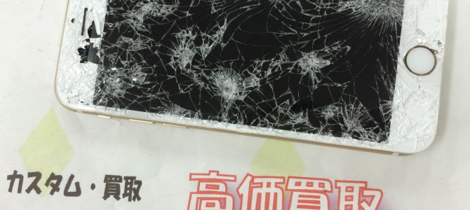 ◆高砂市よりiPhone6 破損品 買取 -2016 4/28-