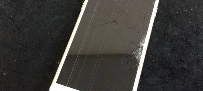 ◆加西市よりiPhone6 ガラス割れ＆液晶不良 -2016 5/21-