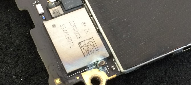 ◆加古川市よりiPhone6 水没→基板修理 -2016 5/8-