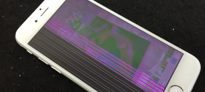 ◆加古川市よりiPhone6 液晶不良＆近接センサー修理 -2016 6/30-