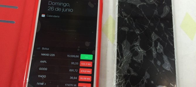 ◆加古川市よりiPhone6 ガラス割れ修理 -2016 6/26-