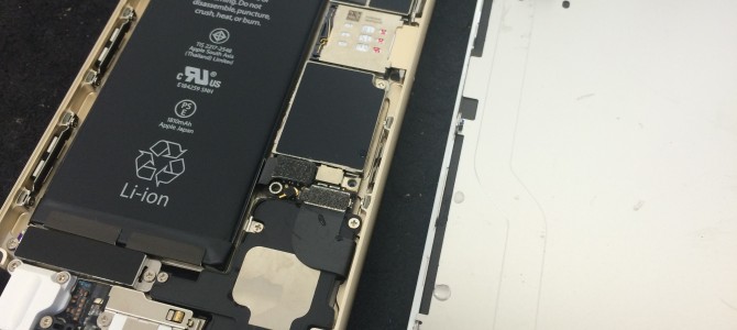 ◆西脇市よりiPhone6 水没修理 -2016 7/3-