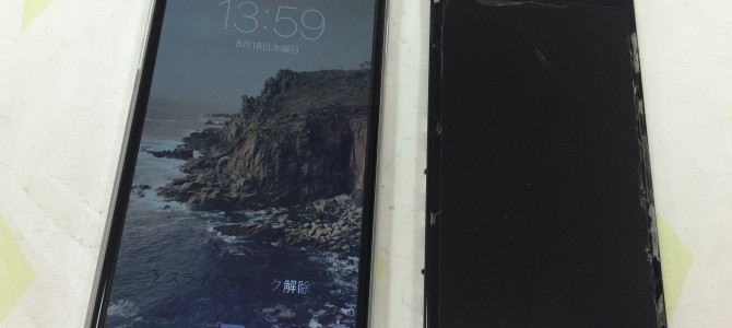 ◆加古川市よりiPhone6 タッチパネル修理 -2016 8/18-