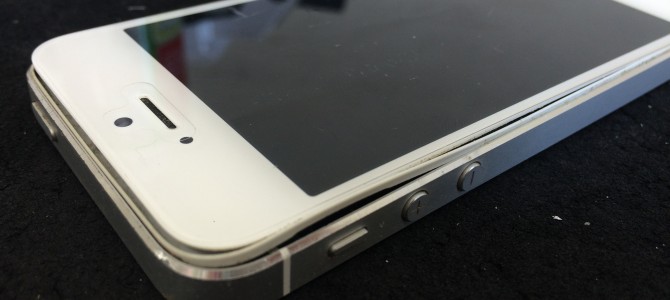 ◆加古川市よりiPhone5 バッテリー交換 -2016 8/26-