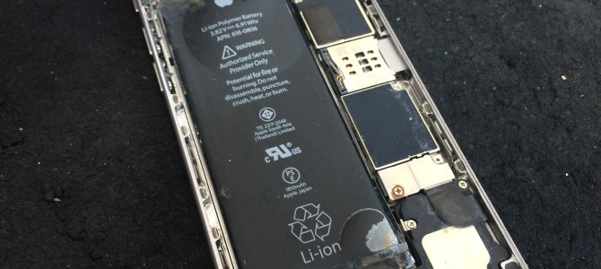 ◆加古川市よりiPhone6 水没→データ復旧 -2016 8/4-