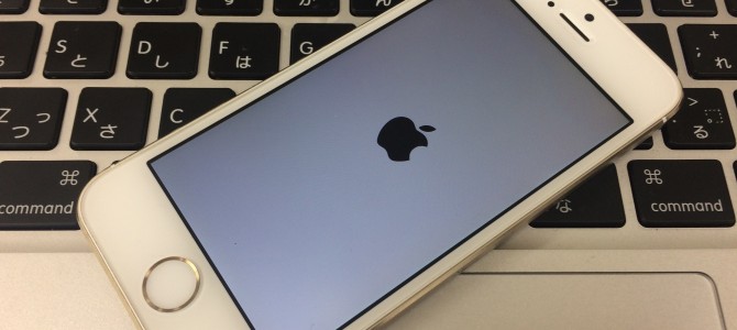 ◆加古川市よりiPhone5s リンゴループによる電源不良 -2016 8/4-