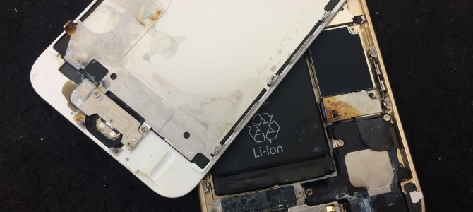 ◆加古川市よりiPhone6 水没修理 -2016 8/11-