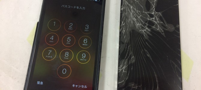 ◆加古川市よりiPhone5 ガラス割れ -2016 10/3-
